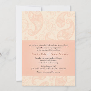 Paisley Dreams Faire-part de mariage