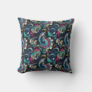 Paisley-Druck Kissen