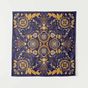 Paisley Elegance: Textile Designmuster Wandteppich