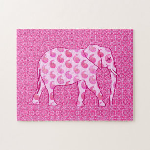 Paisley Elephant, Ice Pink und Fuchsia