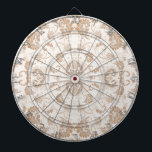 Paisley in Beige Ästhetik Moderne Tan Brown Dartscheibe<br><div class="desc">Paisley in Beige Ästhetik Moderne Tan Brown</div>