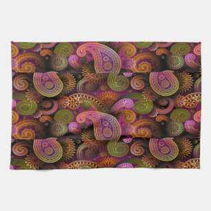 Paisley Lila Handtuch