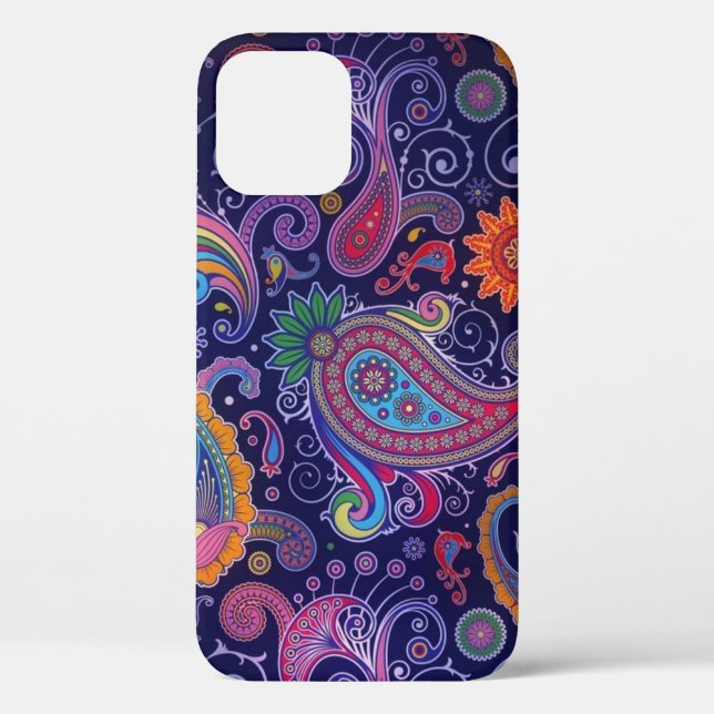 Paisley Lila pink Case-Mate iPhone Hülle (Rückseite)