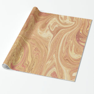 Paisley Liquid Marble FÜR JEDEN ANLASS Geschenkpapier
