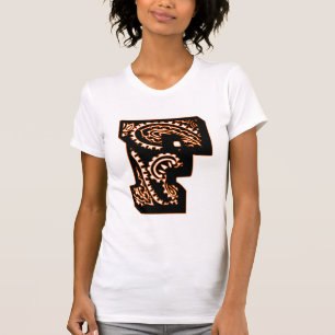 Paisley Monogram - F T-Shirt