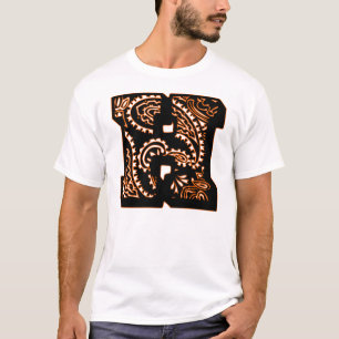 Paisley Monogram - H T-Shirt