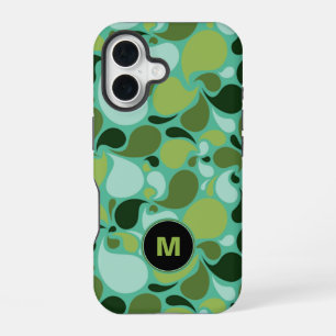 Paisley-Monogramm Teichleben iPhone 16 Hülle