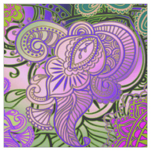 Paisley Mosaic Muster II + Ihre Ideen Stoff