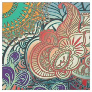 Paisley-Mosaik-Muster I + Ihre Ideen Stoff
