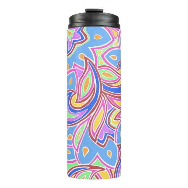 Paisley Multi Thermosbecher (Vorderseite)