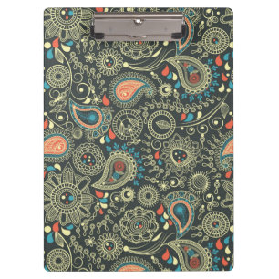 Paisley-Muster 3 Klemmbrett