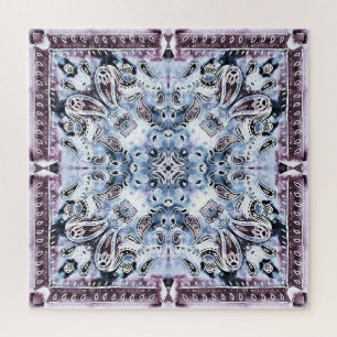 Paisley-Muster: Aquarell, handgezeichnet Shawl des