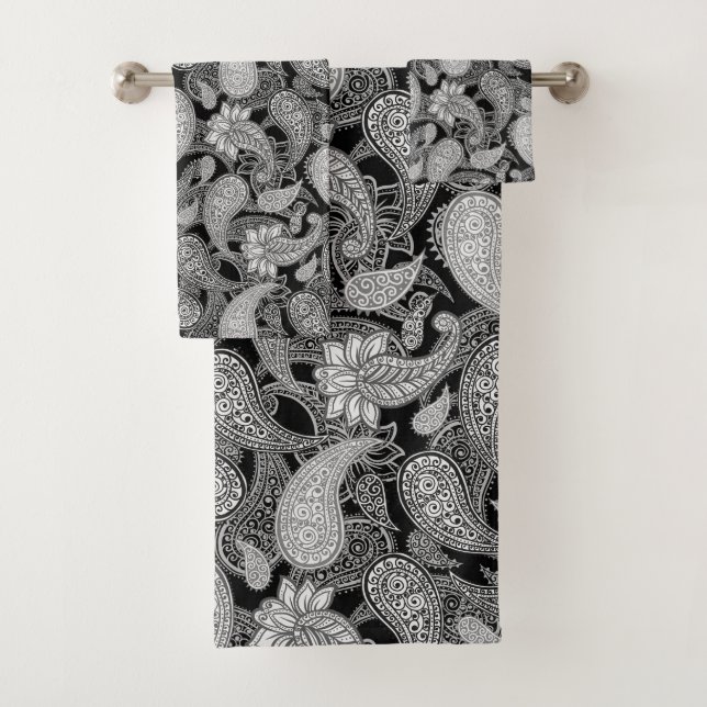 Paisley-Muster  Badhandtuch Set (Insitu)