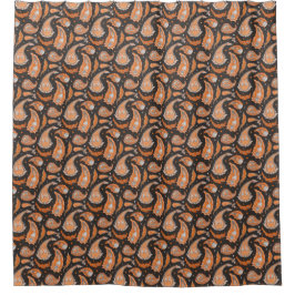 Paisley-Muster Duschvorhang