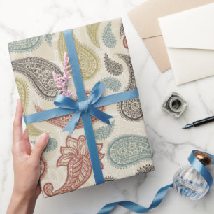 Paisley-Muster  Geschenkpapier