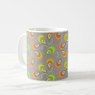 Paisley-Muster. Kaffeetasse