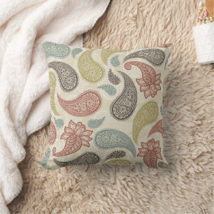 Paisley-Muster Kissen