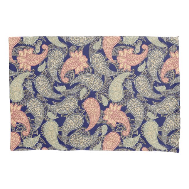 Paisley-Muster  Kissenbezug (Vorderseite)