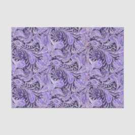 Paisley-Muster lila Seidenpapier