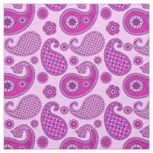 Paisley-Muster, Orchid und Amethyst lila Stoff