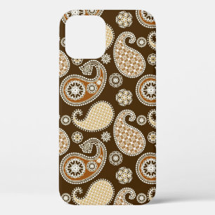 Paisley-Muster, Schokolade Brown und Tan title_seo2