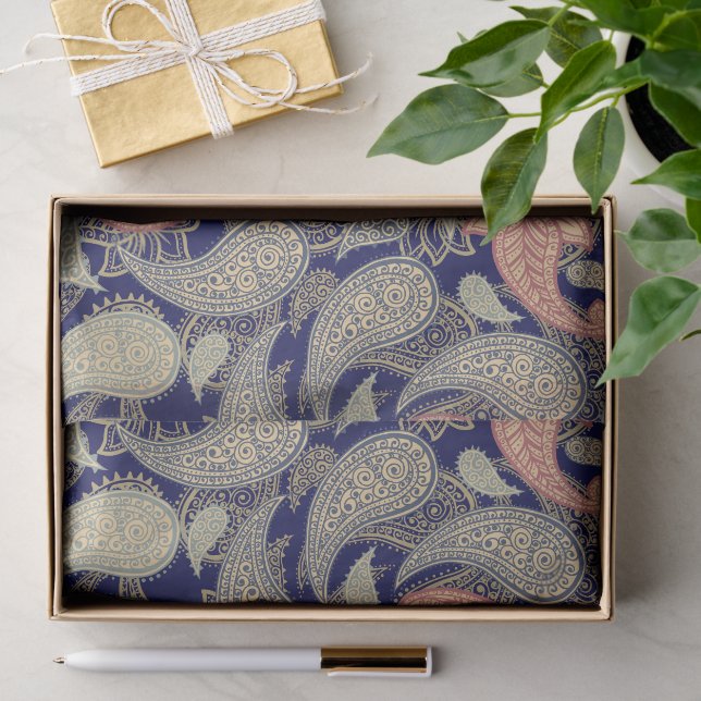 Paisley-Muster  Seidenpapier (Geschenk)