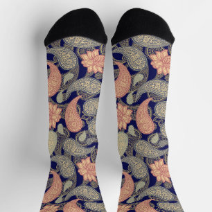 Paisley-Muster Socken
