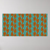 Paisley-Muster, Ziergewebe-Struktur indian s