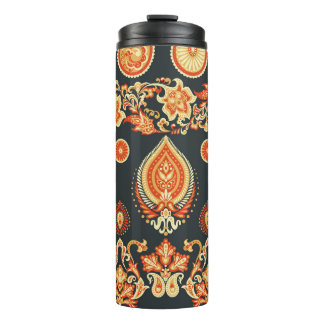 Paisley Oriental Ethnic Stoff Thermosbecher
