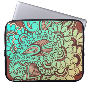 Paisley Ornaments I + Ihr Backgr. Ideen Laptopschutzhülle