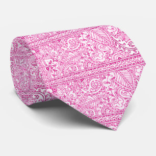 Paisley Passion - Pink (Henna) Krawatte