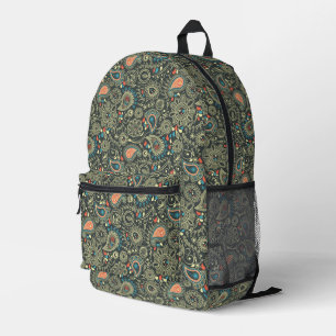 Paisley Pattern 3 Bedruckter Rucksack