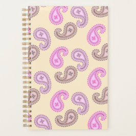 Paisley Pattern Boho Kleinbildplaner Planer