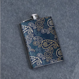 Paisley Pattern Flachmann