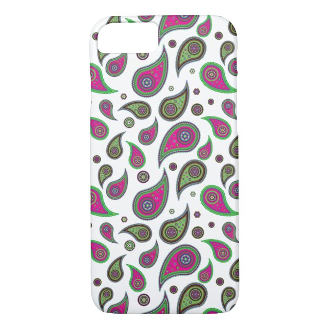 Paisley Pattern iPhone 7 Hüllen (Rückseite)
