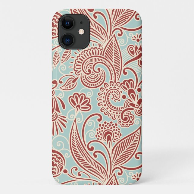Paisley Pattern, Persisch Paisley, Oriental Paisle Case-Mate iPhone Hülle (Rückseite)