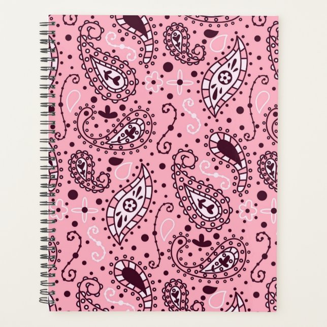 Paisley Pattern Planer (Vorderseite)
