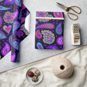 Paisley Perfection Hübsch Geschenkpapier