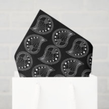 Paisley Petal Rhythm weiße Linien