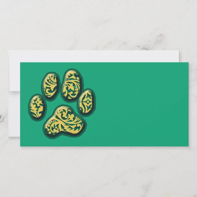 Paisley Puppy Print (Vorderseite)