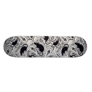 Paisley-Ratten-Skateboard Skateboard