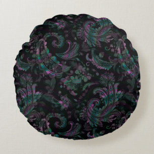 Paisley-Rundkissen Rundes Kissen