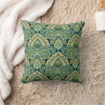 Paisley Society Throw Kissen