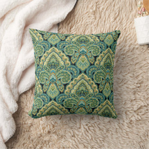 Paisley Society Throw Kissen