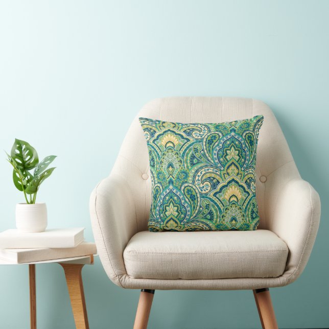Paisley Style Jauge oreiller (Chaise)