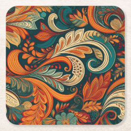 Paisley Swirl Untersetzer