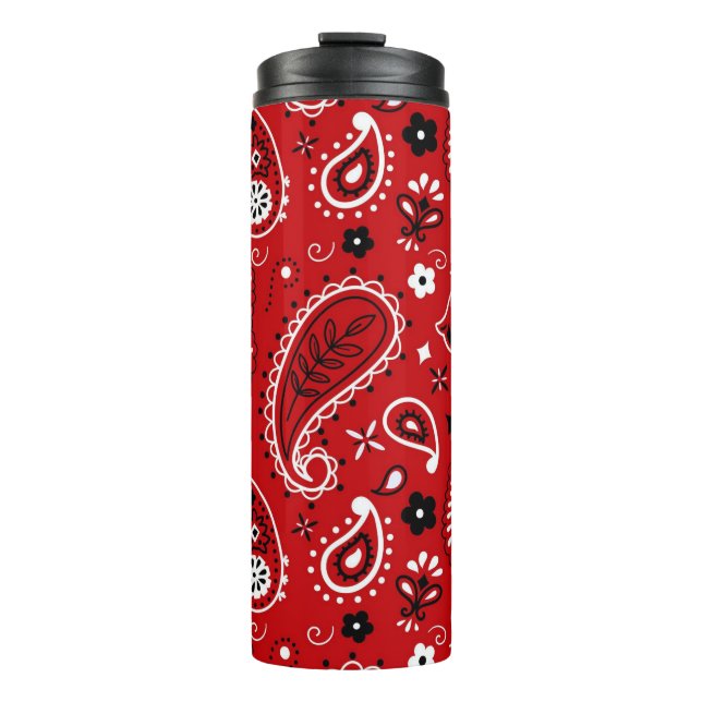 Paisley Thermosbecher (Vorderseite)