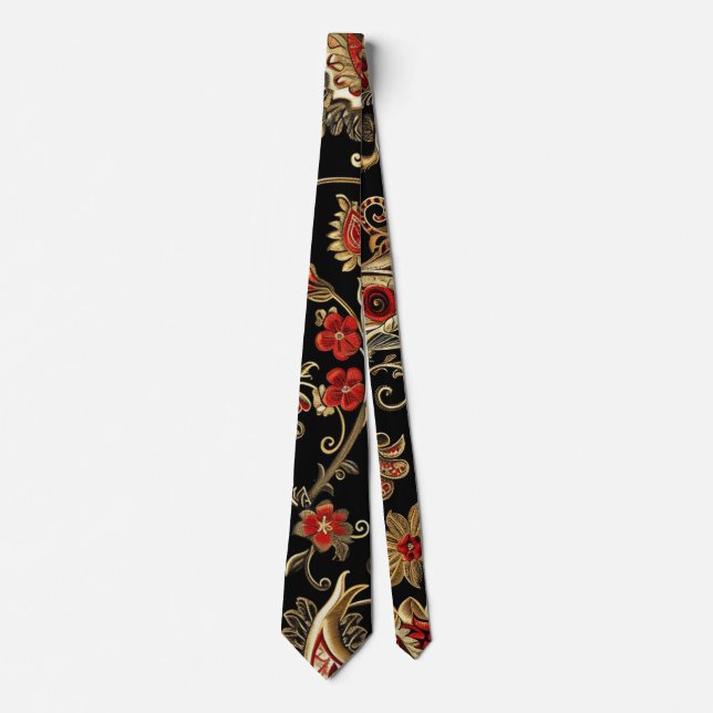 Paisley, Viktorianisch, Gothic, Krawatte (Vorderseite)