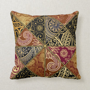 Paisley zerbrach Muster-Kissen Kissen