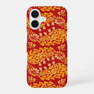 Paisleys Indisch Floral iPhone 16 Hülle